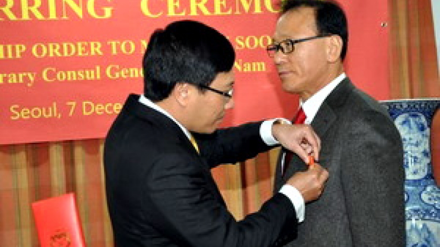 RoK Consul General honoured 
