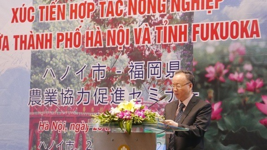 Hanoi, Fukuoka boost agricultural cooperation