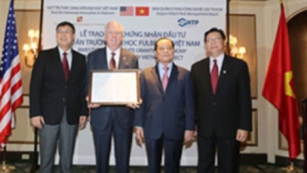 Fulbright University gets investment certificate