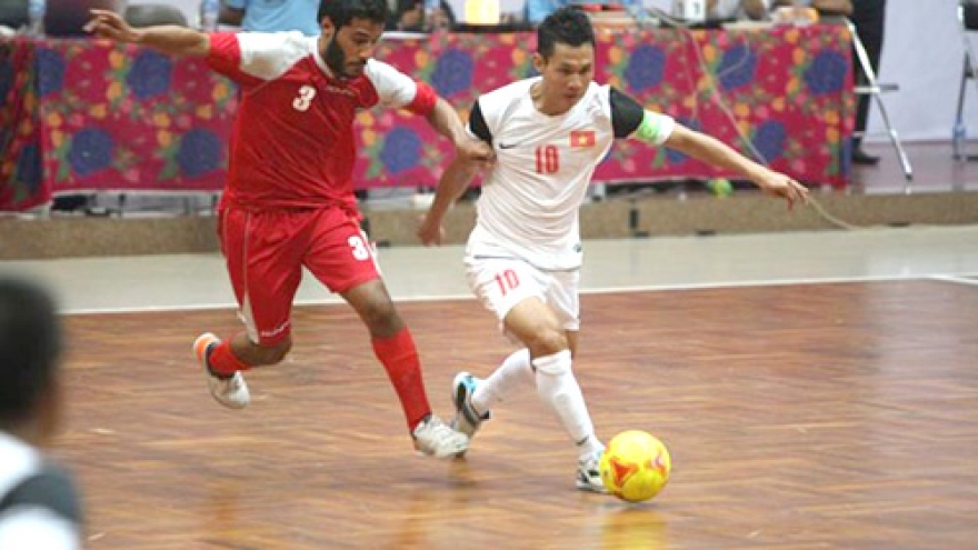 Vietnam ranks second at 2012 int’l futsal tourney