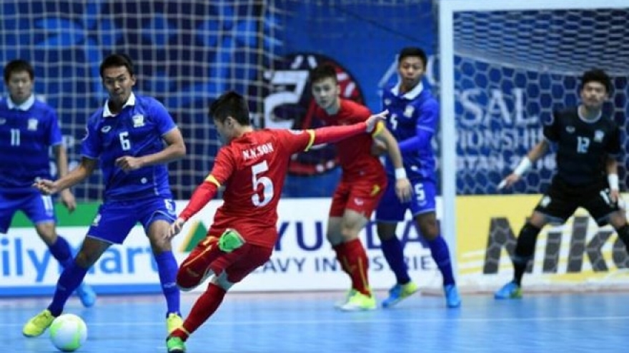 Vietnam in Group A at AFF futsal champs