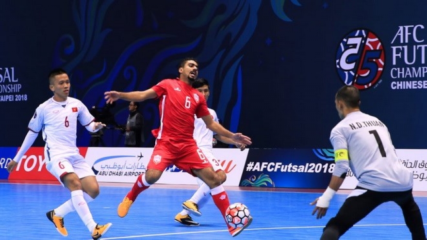 AFC Futsal Championship: Vietnam beat Bahrain 2-1
