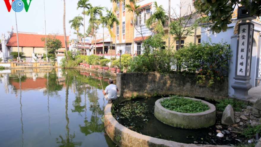 Three ancient wells
