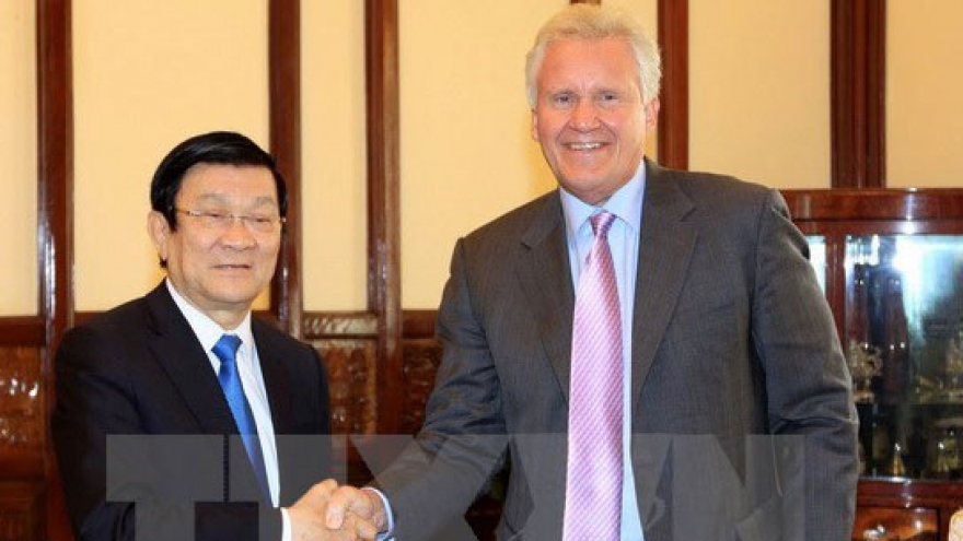 State President welcomes GE Chairman