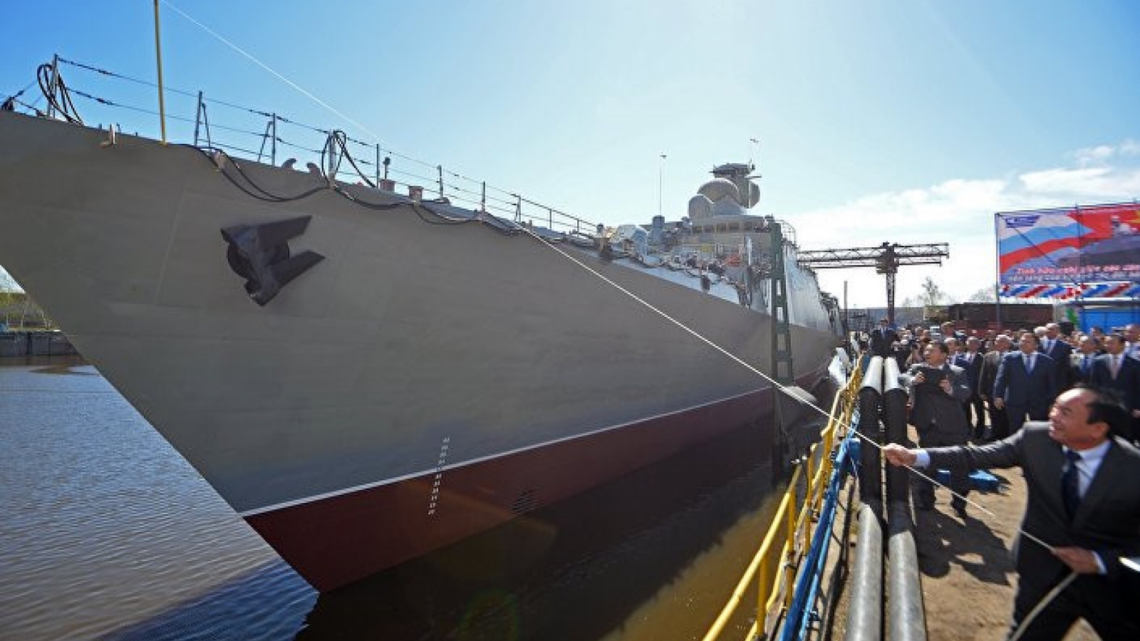 First images of Gepard 3.9 frigate designed for Vietnam Navy