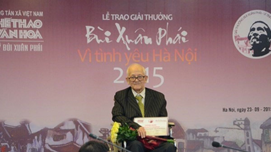 Researcher spends all life to study Hanoi