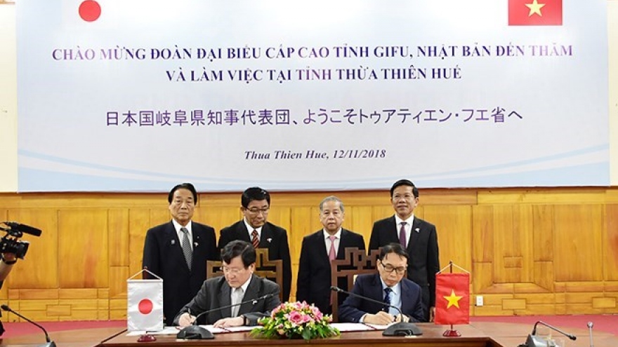 Thua Thien-Hue steps up ties with Japan’s Gifu prefecture