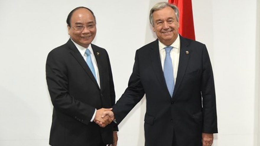 Prime Minister meets UN, EC leaders in Manila