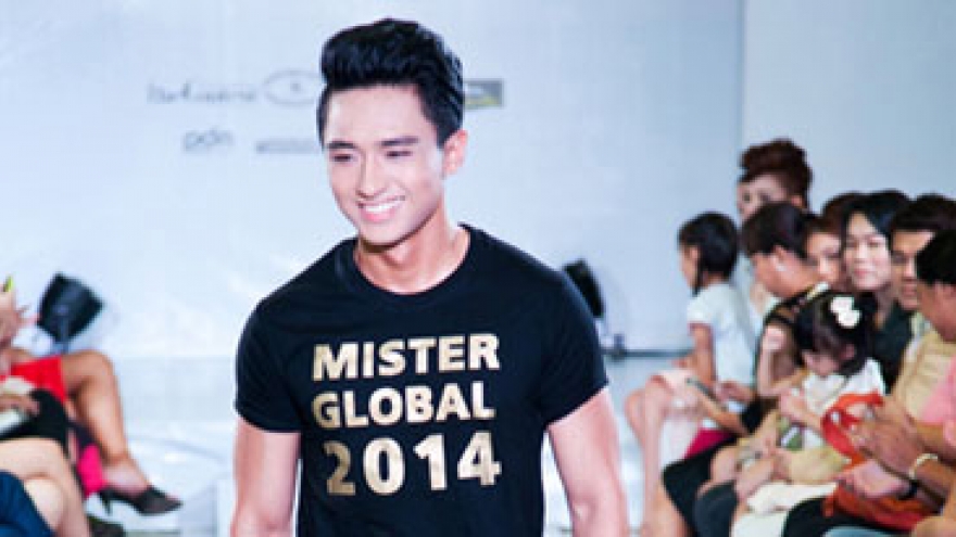 Vietnam runner-up at Mister Global 2014 Pageant