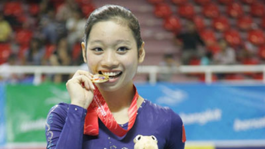 Gymnast Ha Thanh voted as best athlete in 2012