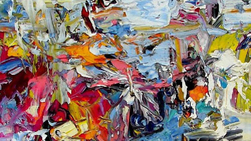 Vietnamese painting places third in British competition