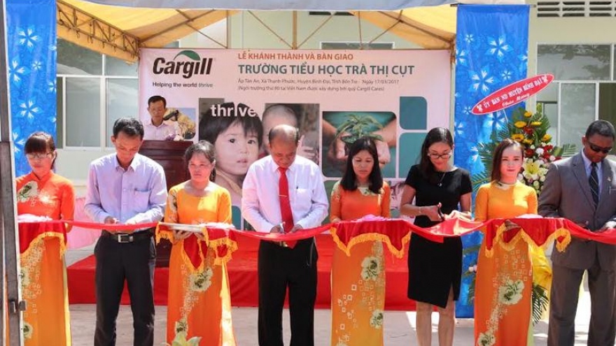 Cargill funds school project in Mekong Delta