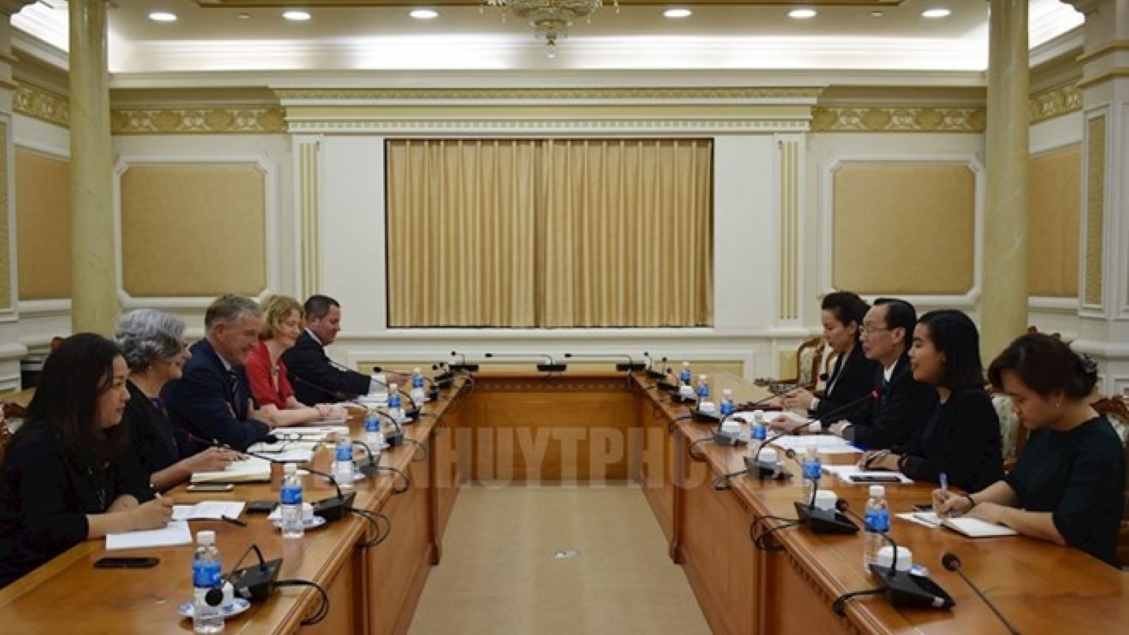 HCM City official receives New Zealand guest