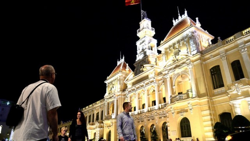 HCM City goes vibrant with festivities to welcome New Year