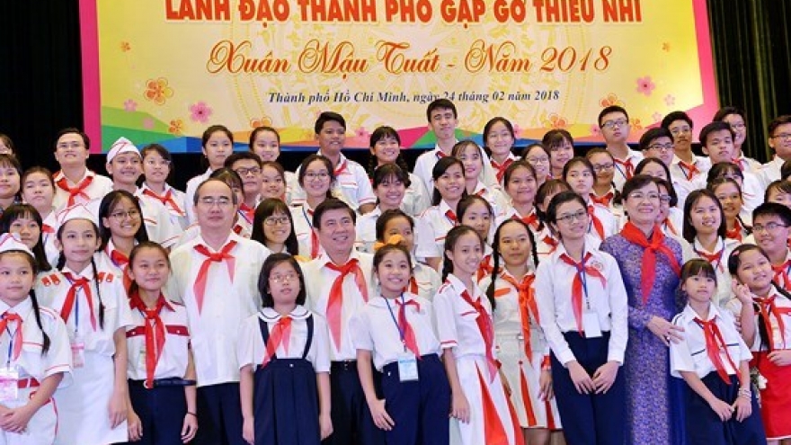 HCM City authorities listen to children’s thoughts