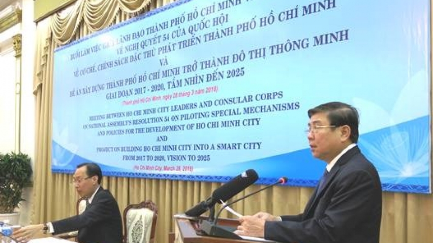 Consuls general updated on special policies for HCM City’s development