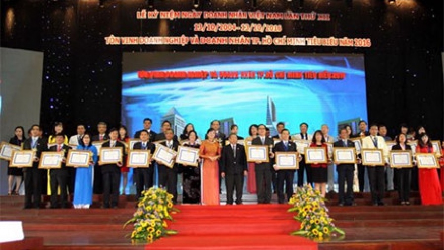 HCM City honors outstanding entrepreneurs