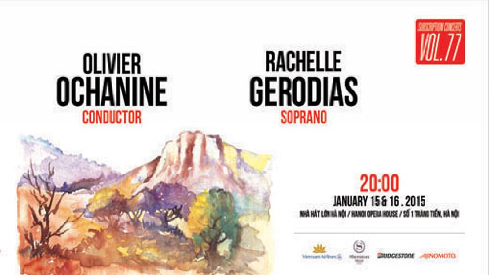 Subscription Concert Vol.77 to enthrall Hanoi audiences