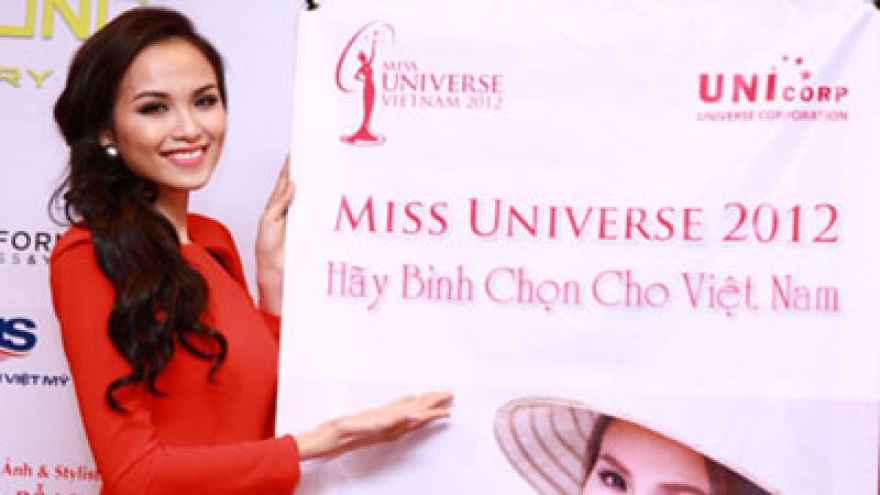 Diem Huong chases Miss Universe dreams