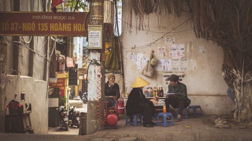 Hanoi Old Quarter lively featured on UK newspaper