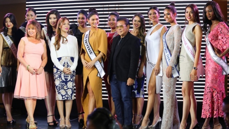 Le Hang radiant at Miss Universe 2016