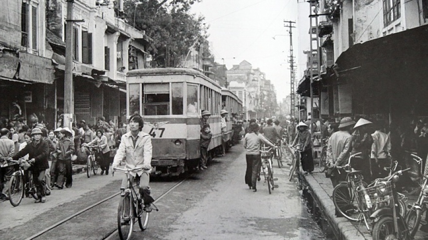 Looking back at Hanoi city streets in the 1980s