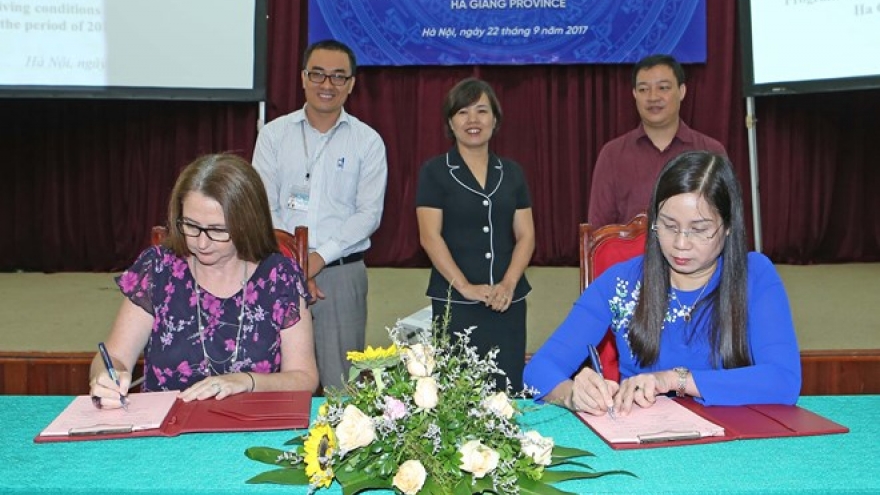 Ha Giang province calls for stronger support from foreign NGOs