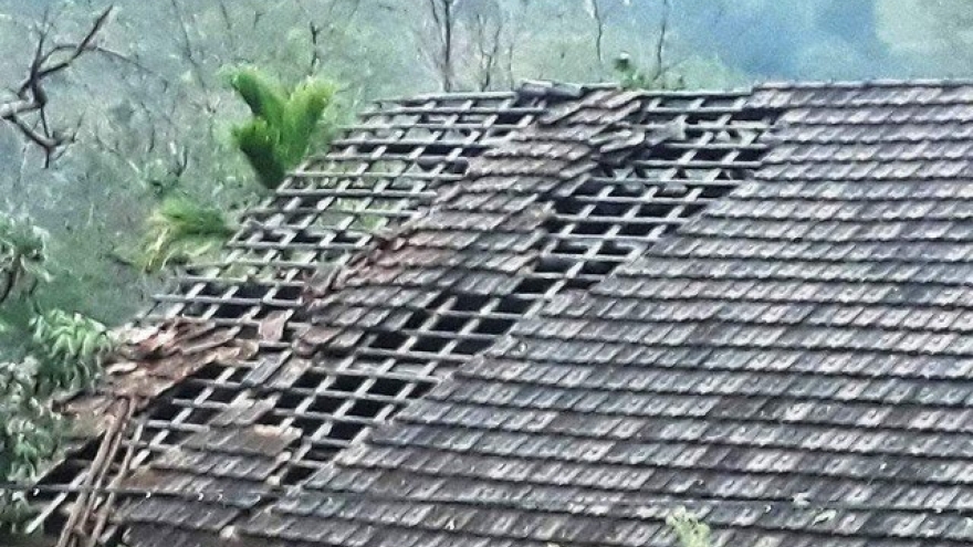 Hailstorms destroy hundreds of houses in Nghe An