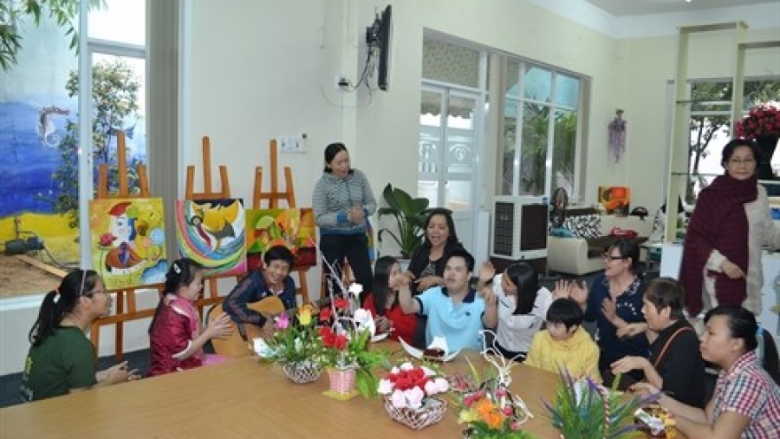 Handicapped children learn life skills