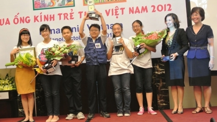 Hanoi students win filmmaking prize  
