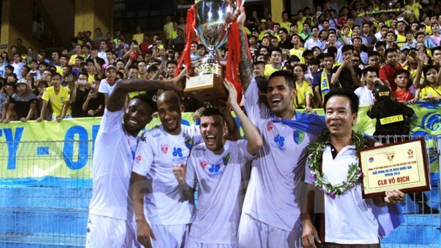 
        Hanoi T&T triumph over V.League 2016
                              