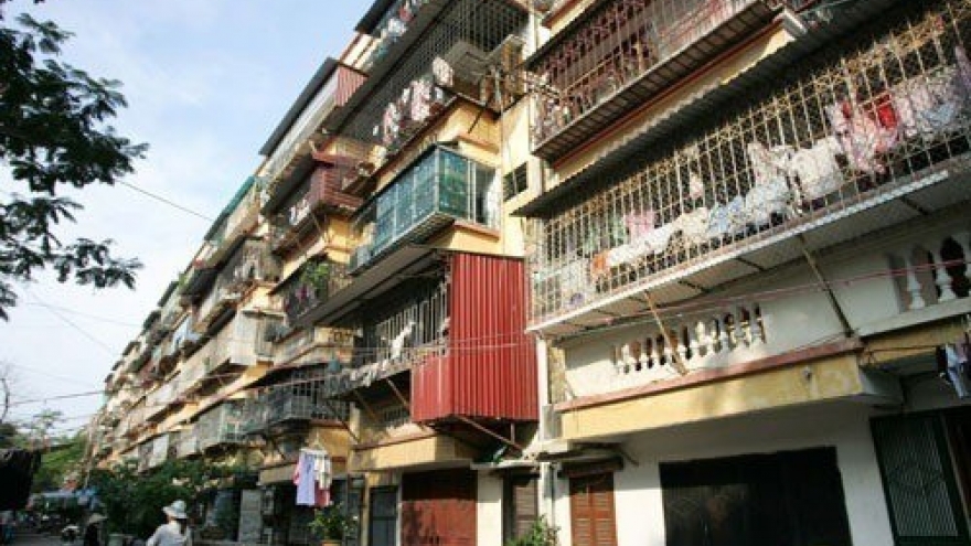 Only 14 of 1,516 old buildings in Hanoi renovated