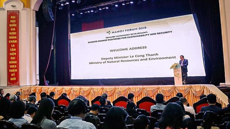 Hanoi Forum 2018 focuses on climate change response