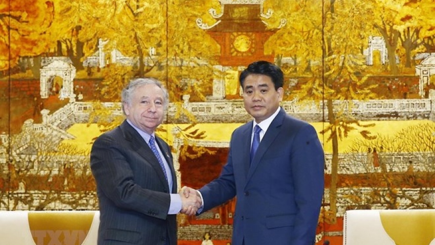 Hanoi leader thanks FIA President for helping with F1 race