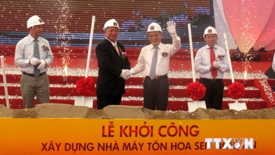 VND2,300 billion steel-sheet plant built in Nghe An