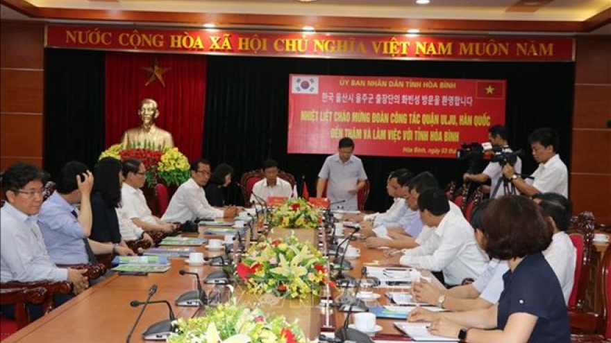 Hoa Binh, RoK’s Ulju county to foster friendship exchange