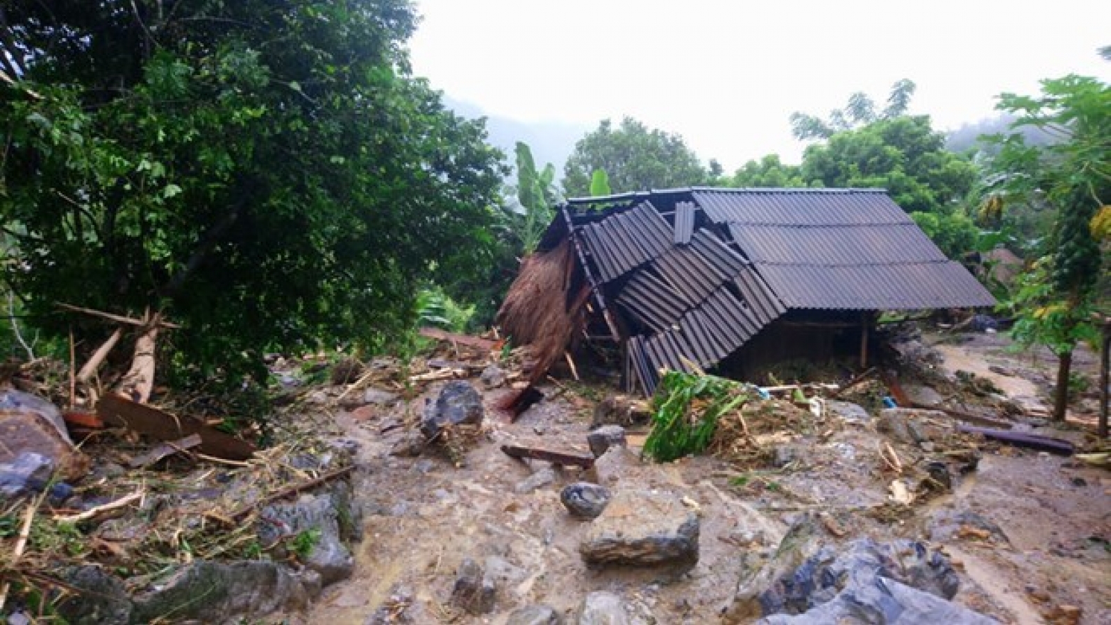 Death toll in floods climbs to 54, Hoa Binh hardest hit