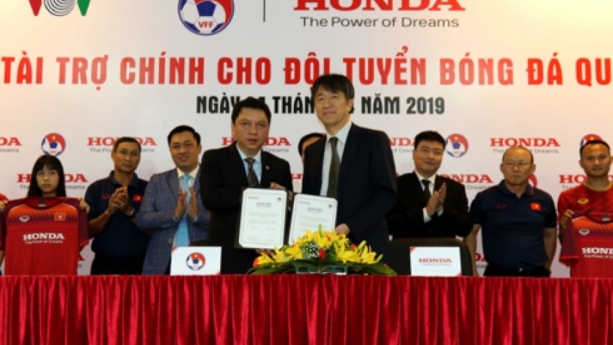 Honda Vietnam becomes main sponsor of the Vietnam national team 