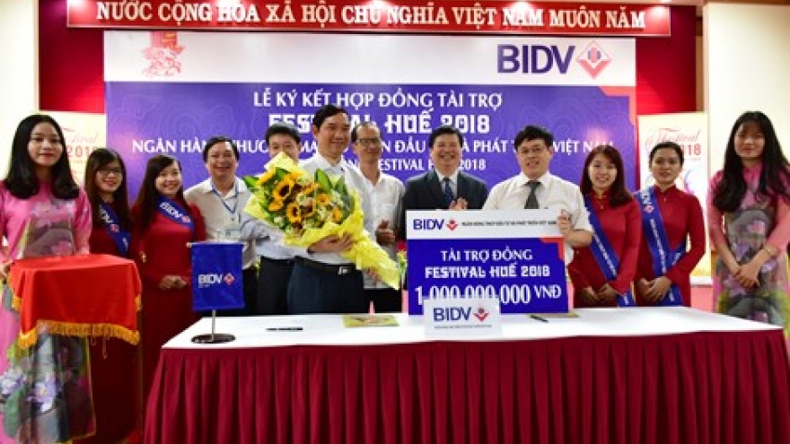 BIDV donates VND1 billion to Hue Festival