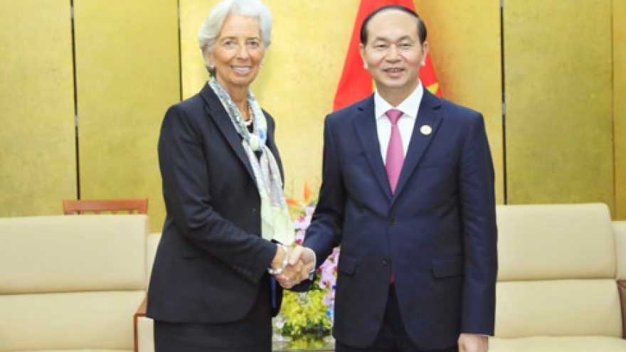 State leader receives IMF Director General