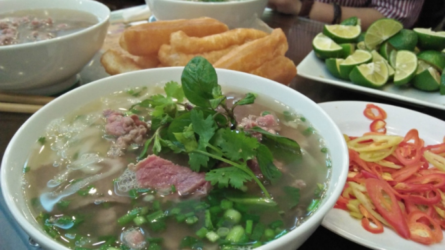One of the best soups for a chill autumn day, pho