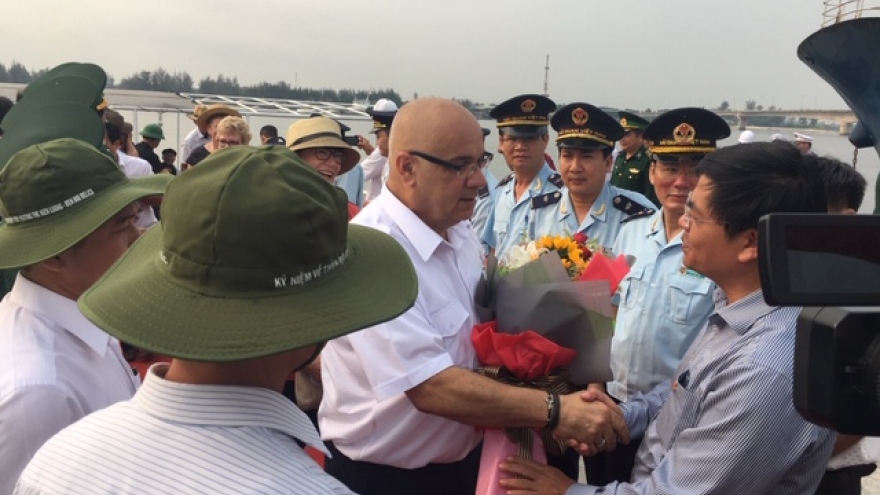 Quang Tri welcomes cruise tourists