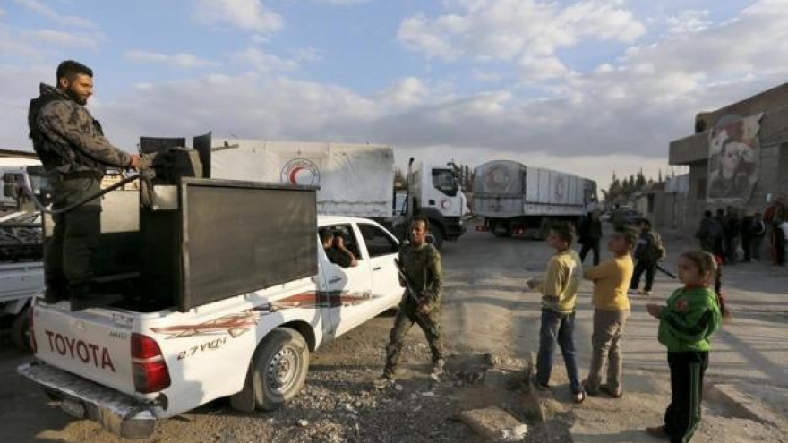 Islamic State attacks Syrian forces near Damascus