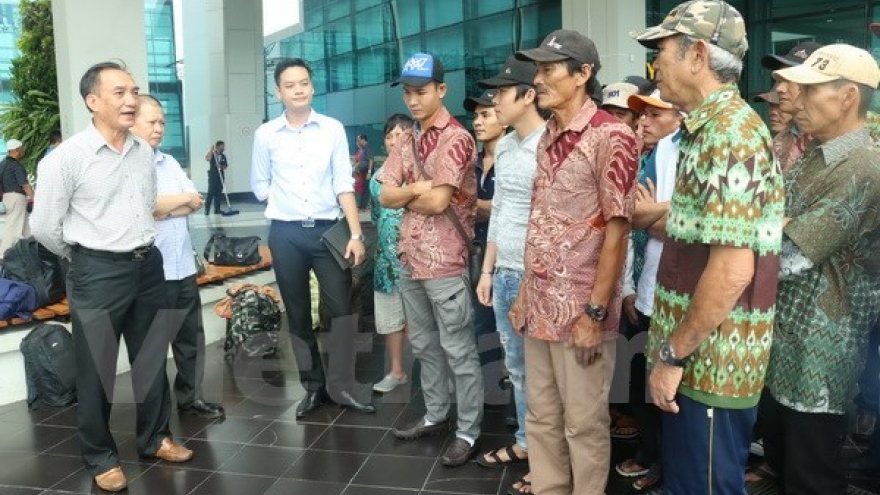 Indonesia repatriates Vietnamese fishermen ahead of lunar New Year