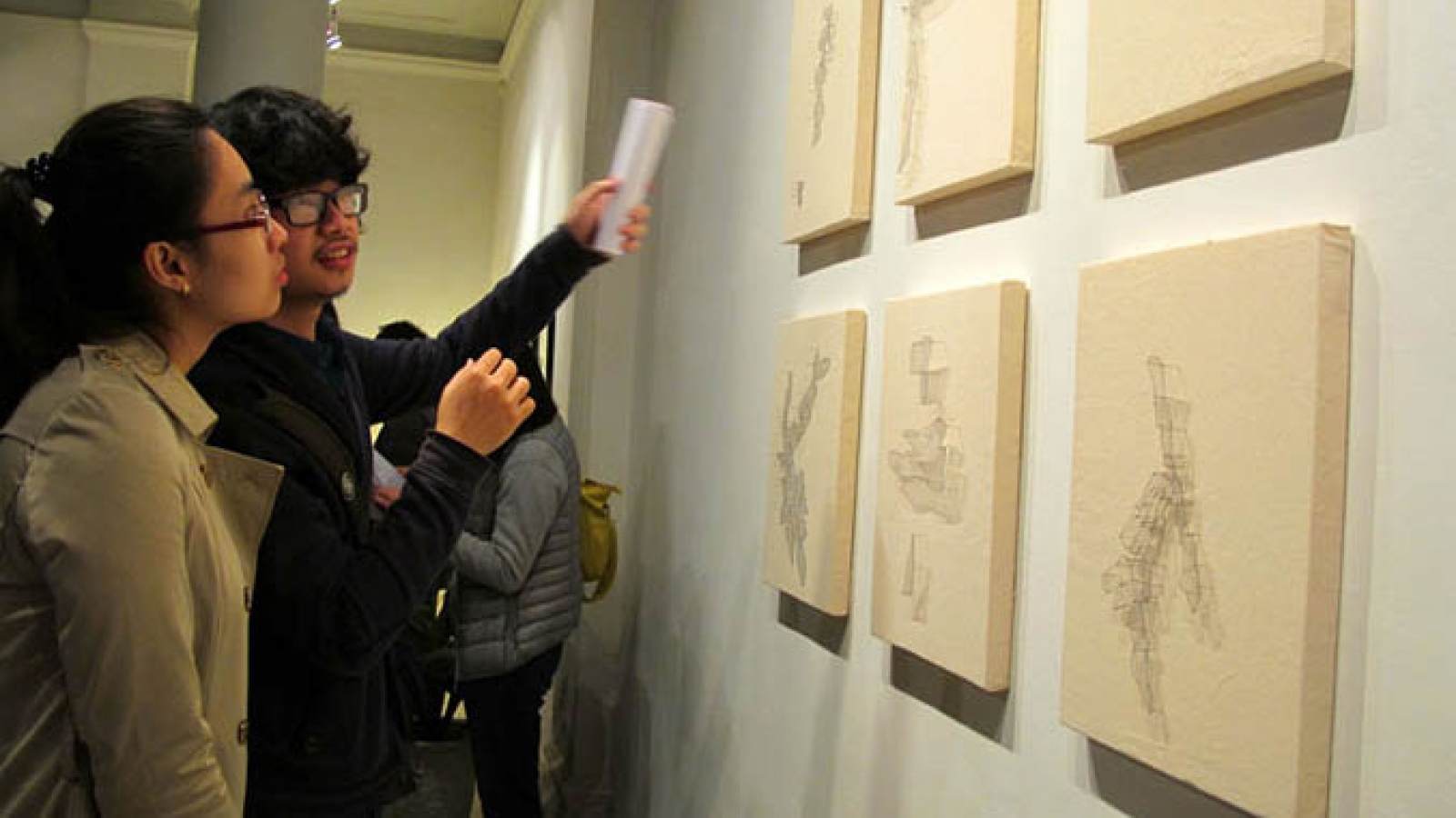Unique installation art exhibition in Hanoi
