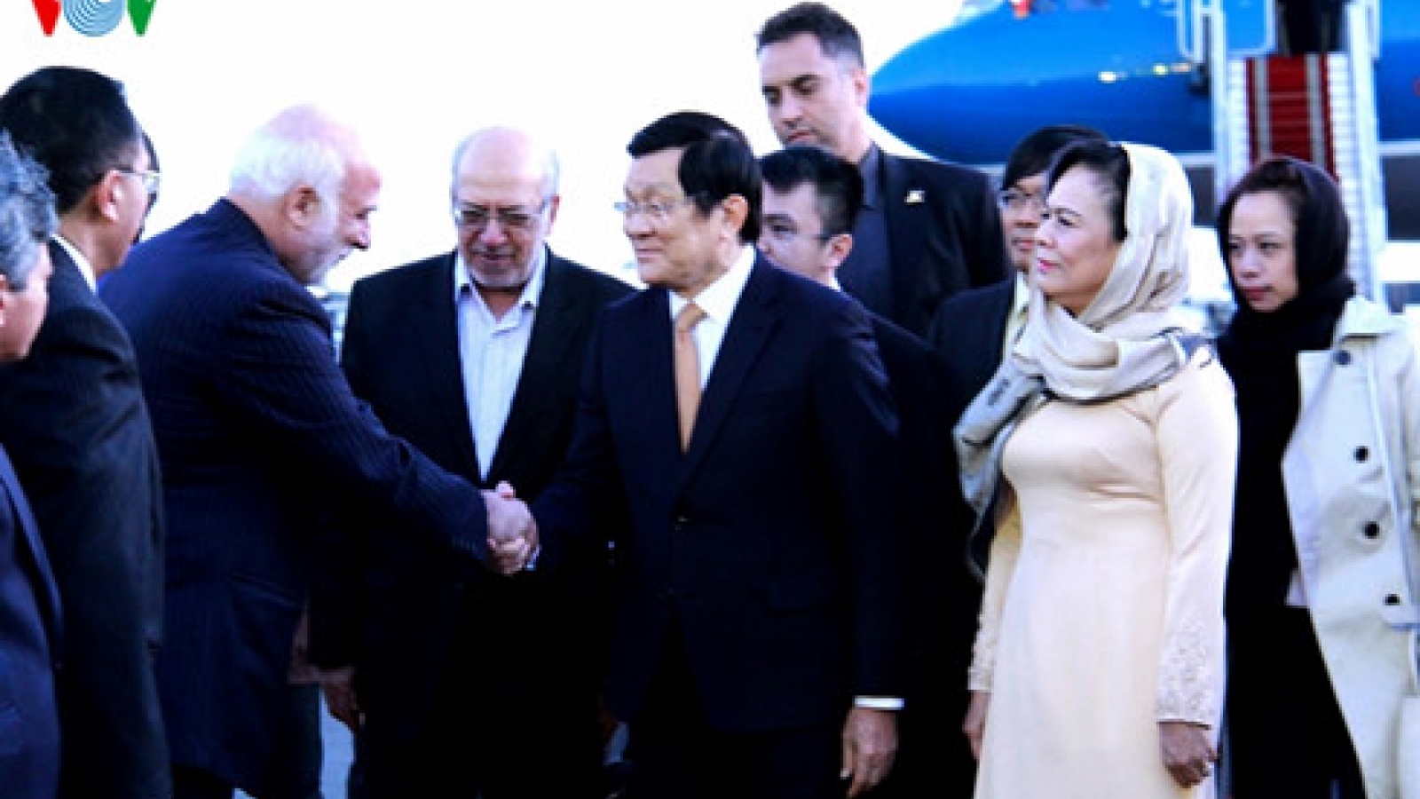 President Truong Tan Sang starts State visit to Iran