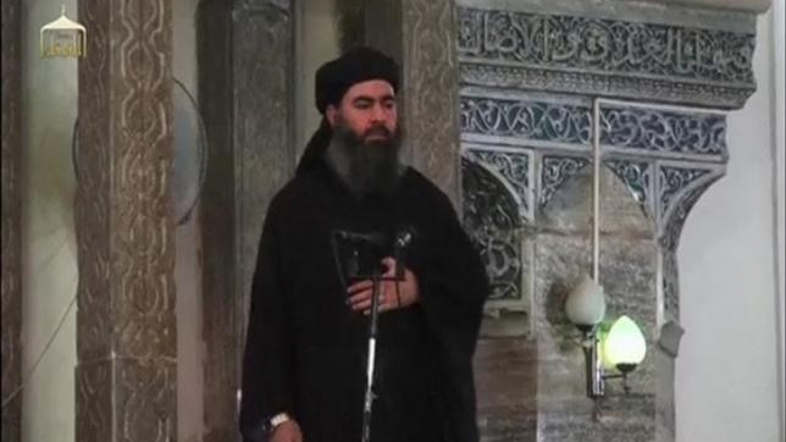 US, Iraqi officials can't confirm report Islamic State leader wounded