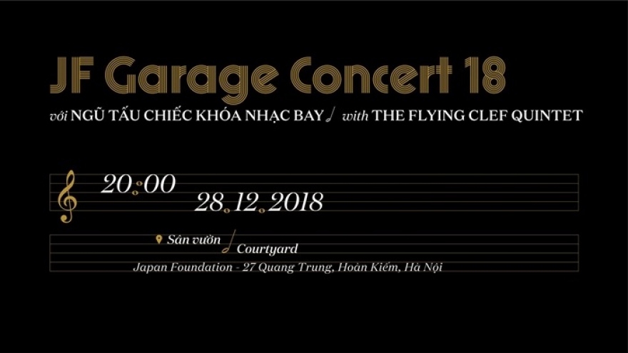 JF Garage Concert No. 18 to be held in Hanoi