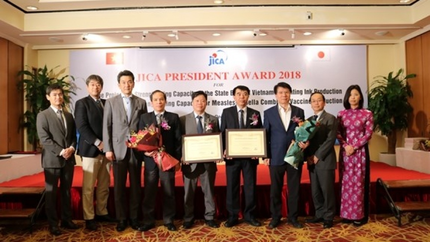 Vietnamese agencies honoured with JICA President Award