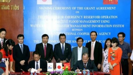 Japan helps operate reservoirs, manage floods